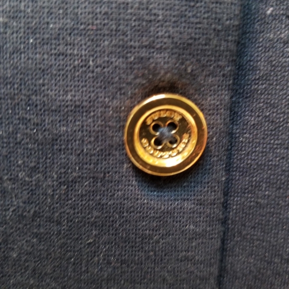 Juicy Couture Button Front Navy Mini Skirt Size L - Picture 7 of 12